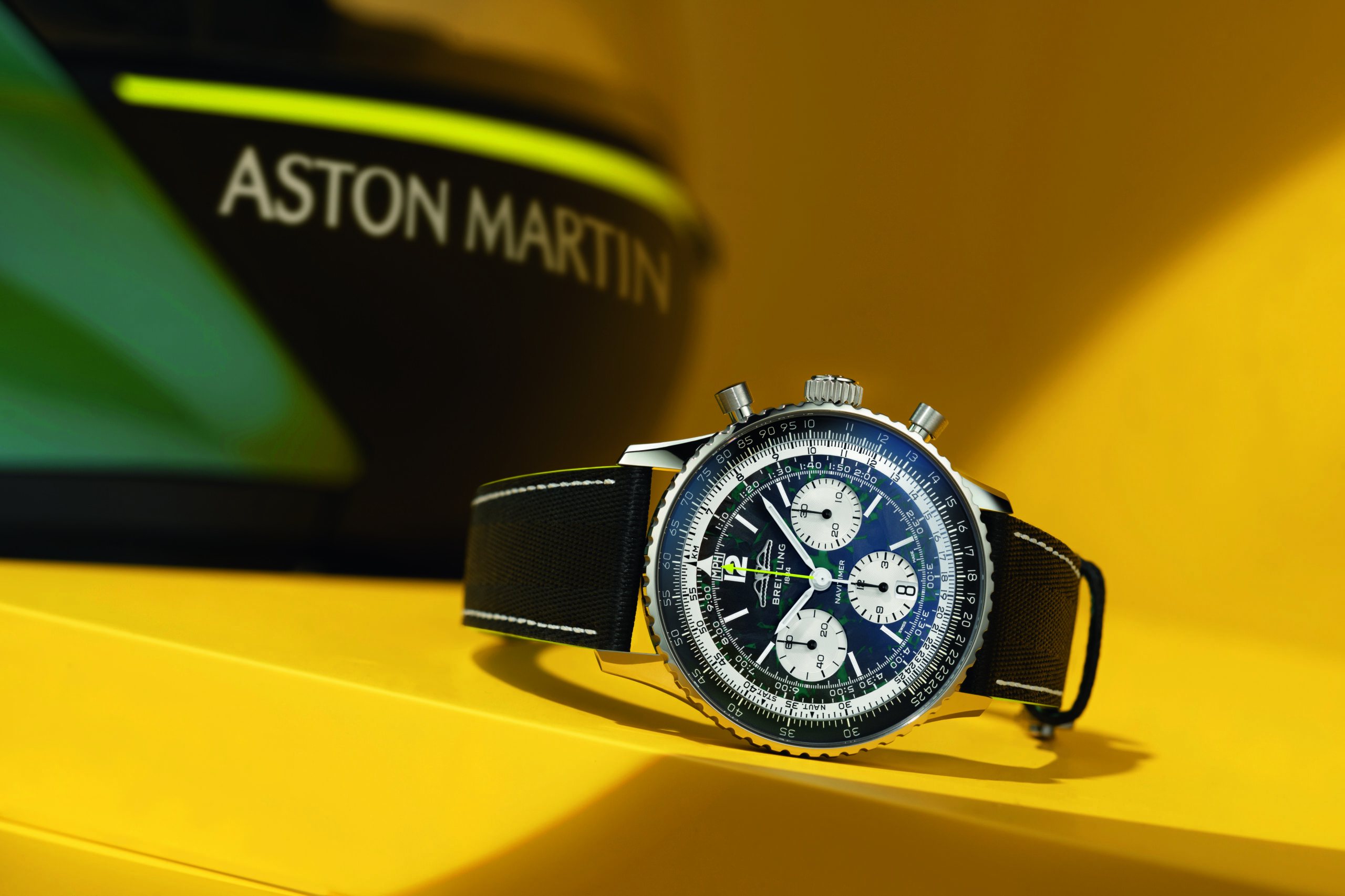 百年靈BREITLING重返F1攜手Aston Martin 少爺腕上的新歡- Ming ...